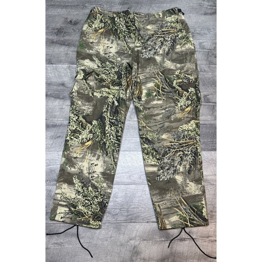 Vintage Advantage Max 1 Camo Pants Mens XL Cargo Adjustable Hunting 42x33 NWOT‎
